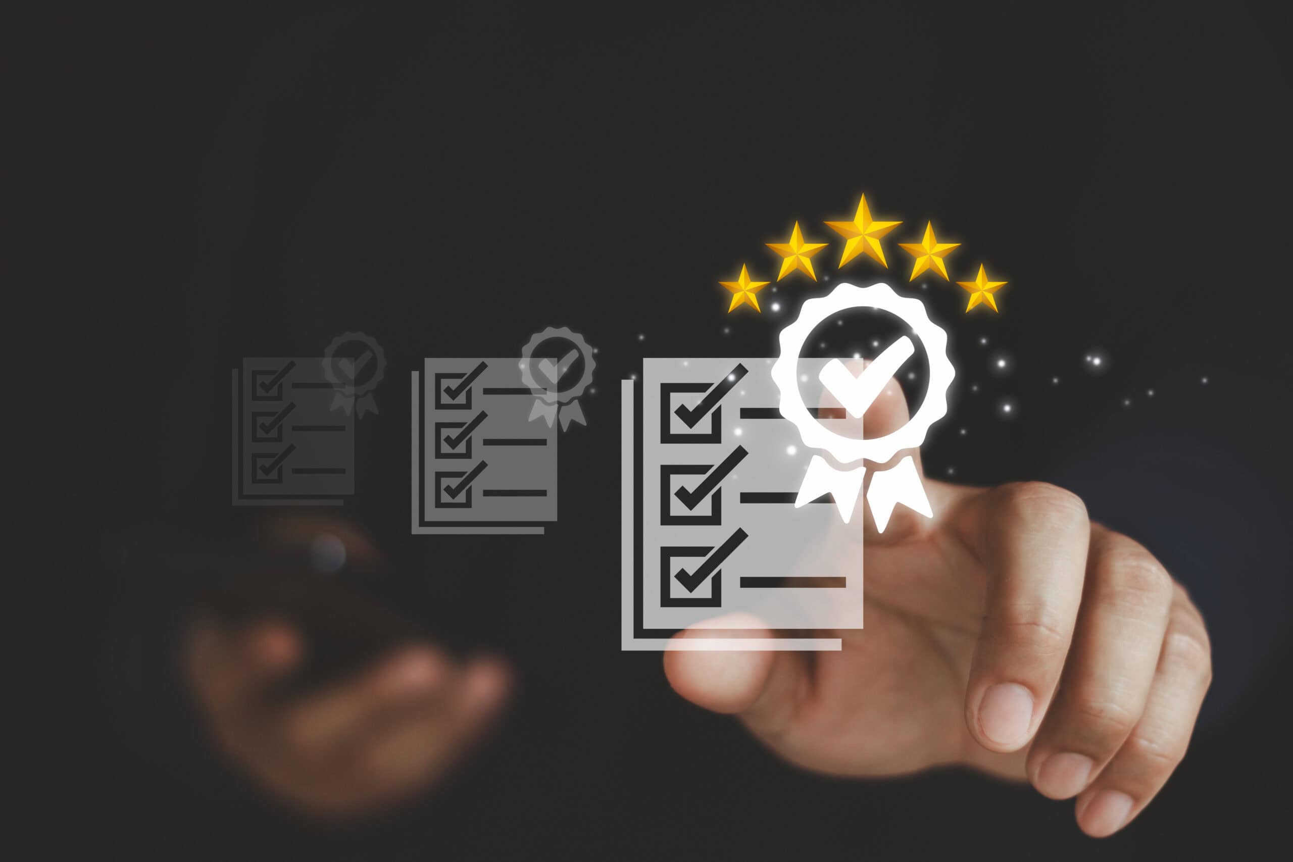 Accredited quality assurance checklists for Kelco Industries' manufacturing standards.