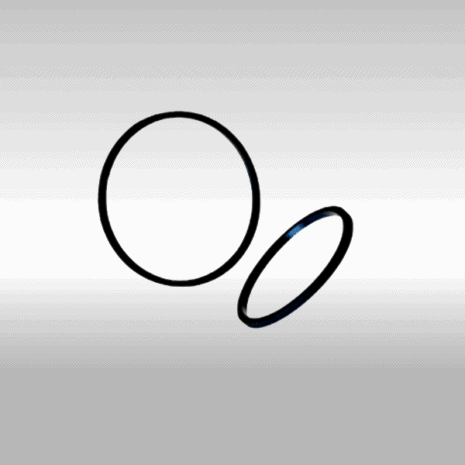 O-rings and seals used in industrial applications for sealing and gasket solutions.