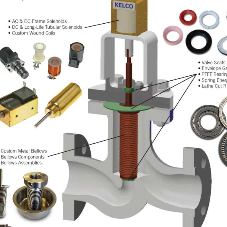 AC/DC valve solenoid for industrial automation and control systems.