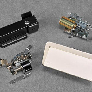 High-security locking mechanisms and electronic locks produced by Kelco Industries for commercial use.
