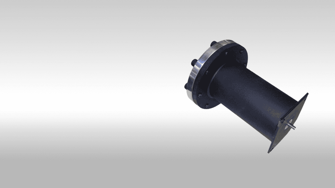 High-pressure industrial valve for fluid control and automation.