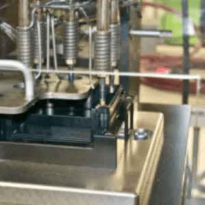 Industrial machinery for manufacturing at Kelco Industries.