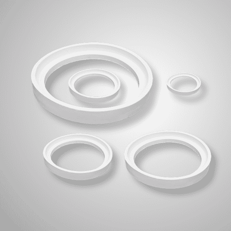 Sealing rings and gaskets for industrial sealing applications.