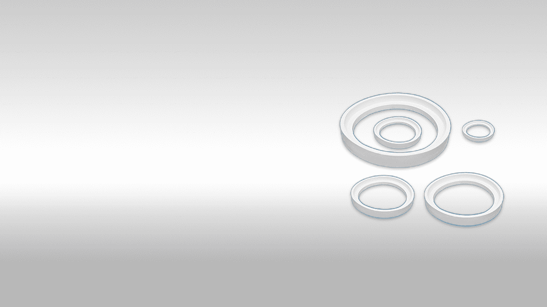 Precision rubber O-rings for industrial sealing solutions, custom sizes available.