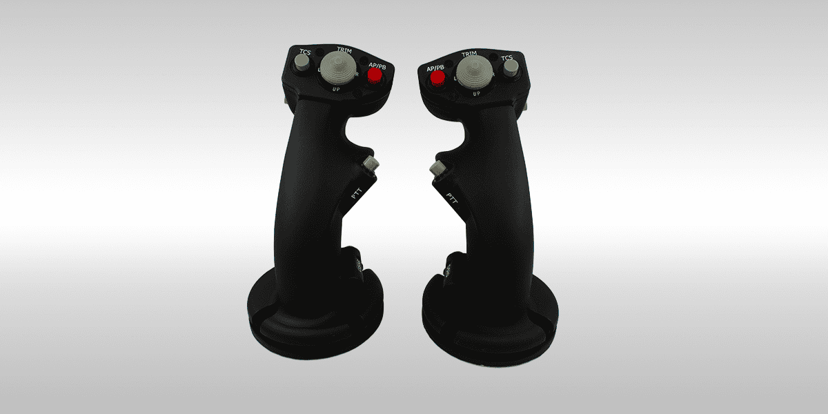 kc 390 embraer active side stick