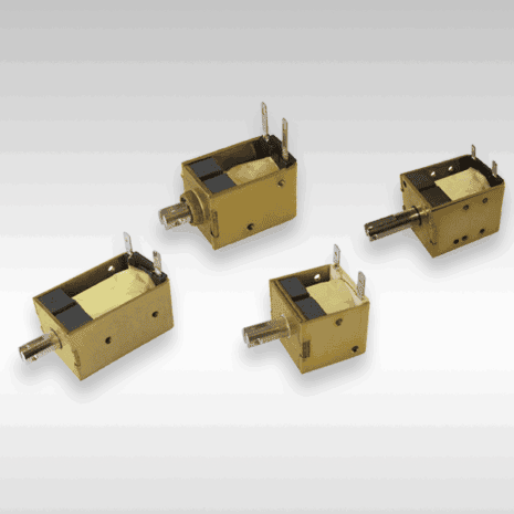 Precision industrial stepper motors for manufacturing applications.