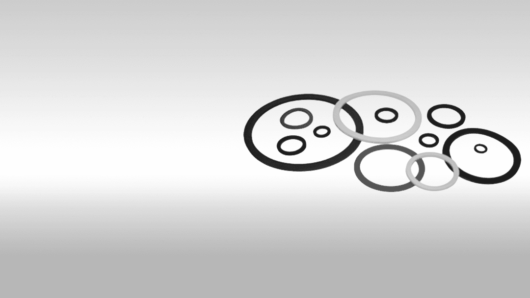 O-Rings and seals used in industrial applications for sealing and fluid control.