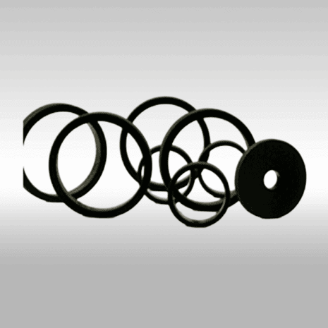 O-rings and sealing components for industrial applications.