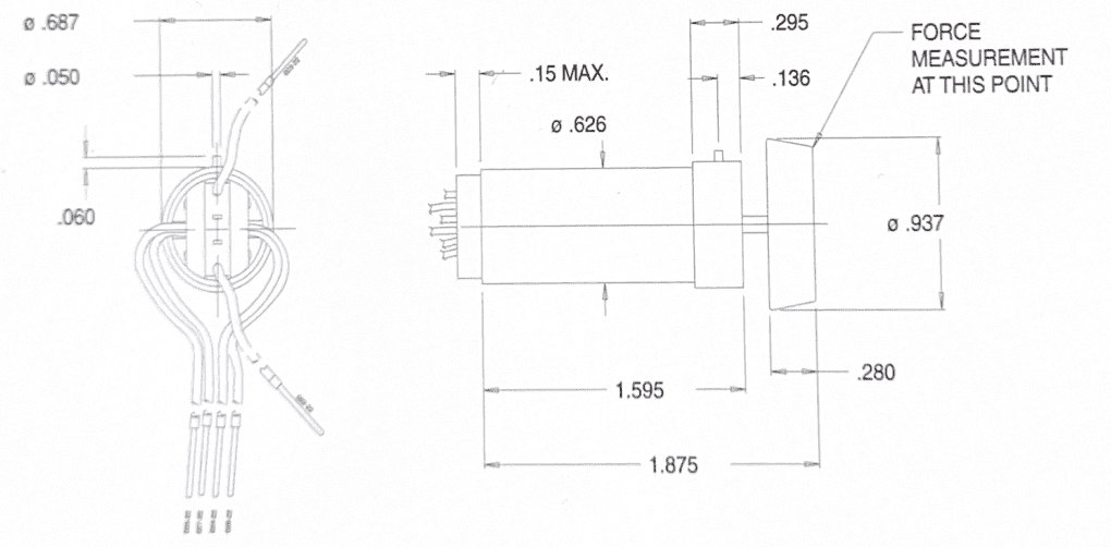 linear transducer envelope dimensions