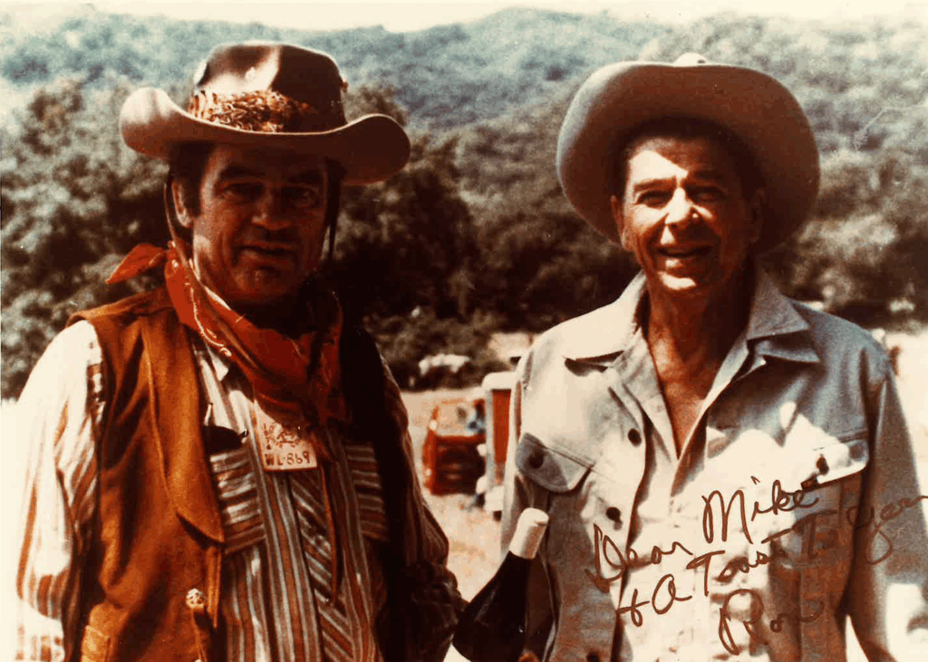 mike kelly and ronald reagan