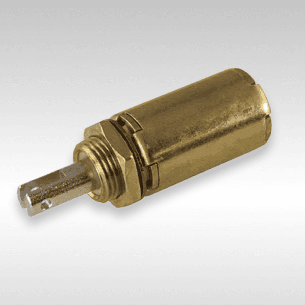 t4x7 Precision brass component for industrial applications.