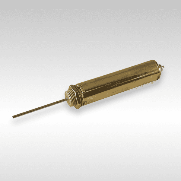 tp4x16 Metal industrial piston actuator for fluid control applications.
