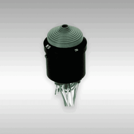 Infrared thermometer sensor for industrial temperature measurement.